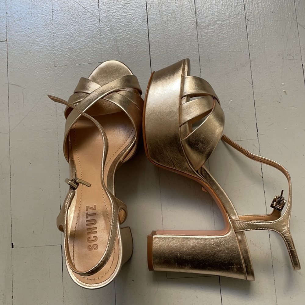 SCHUTZ Platform Sandals